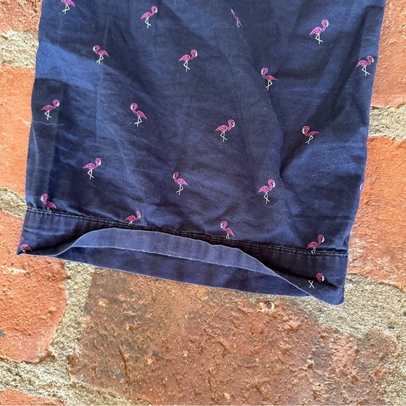 Goodfellow & Co Large Blue and Pink Flamingo Pajama PJ Bottoms Elastic Waistband - Picture 12 of 13